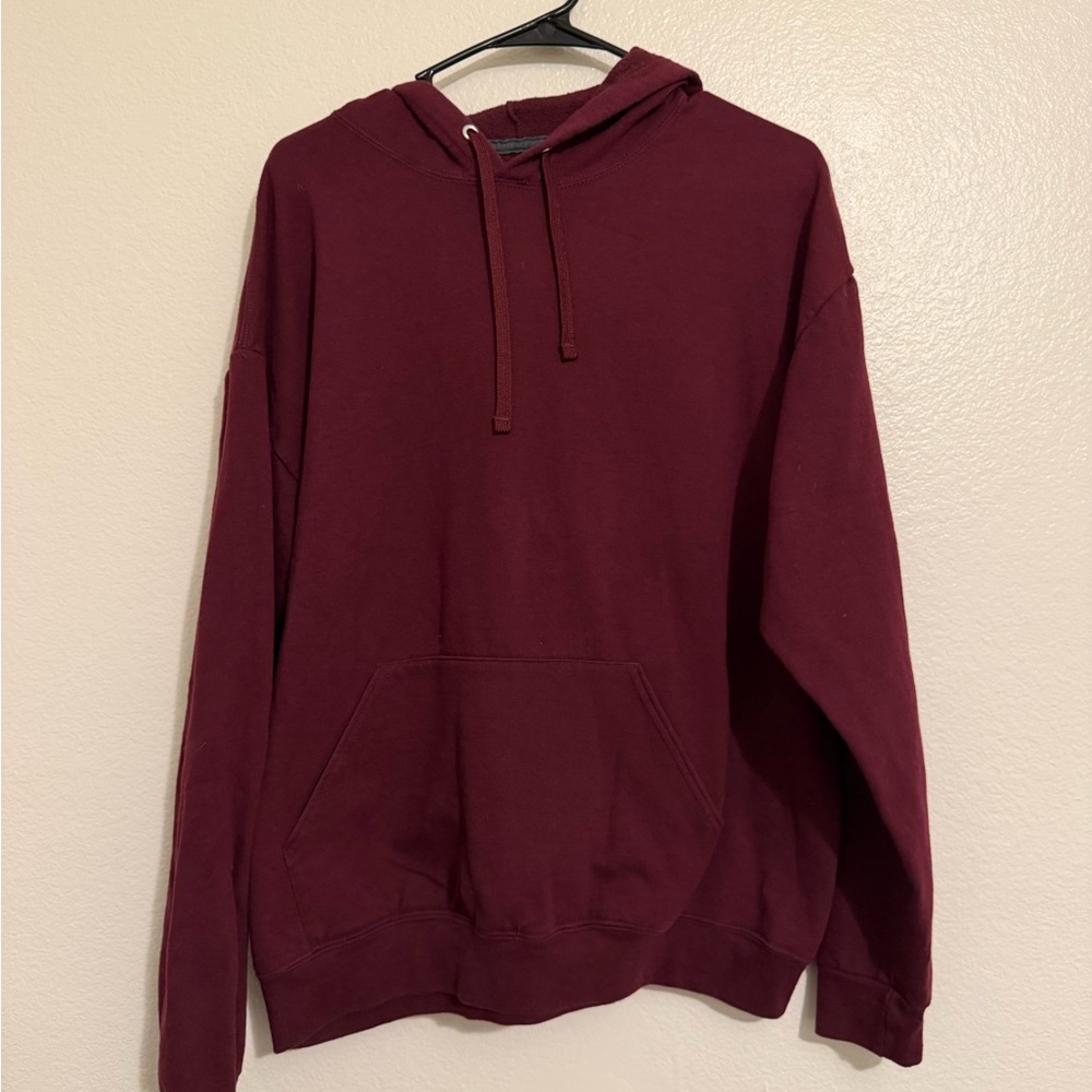 Fruit of the Loom Maroon Hoodie
